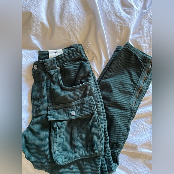 NWT free people the london calling low rise tapered leg pants - Picture 2 of 6